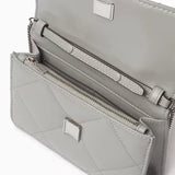 Tory Burch Kira Mini Bag with a Diamond-Patterned Quilted Design & Nappa Leather Chain