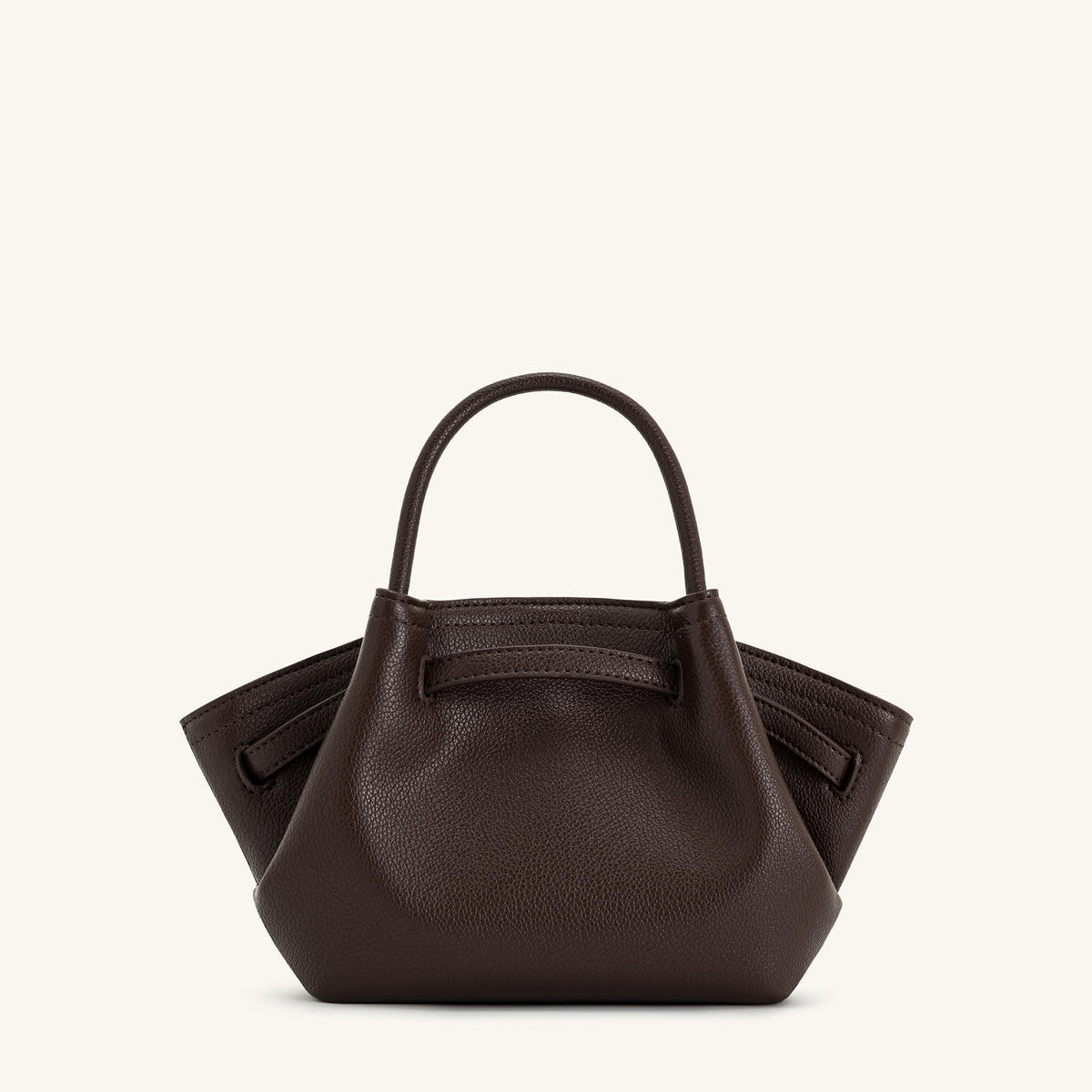 JW PEI Hana Mini Tote bag in dark brown.