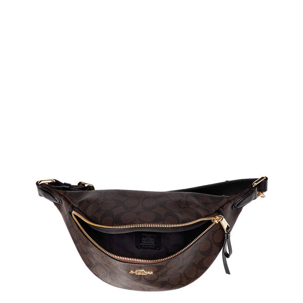 Coach Signature waist Bag Fanny Pack Brown