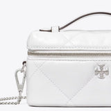 Tory Burch Kira Diamond Quilt Distressed Vanity Case