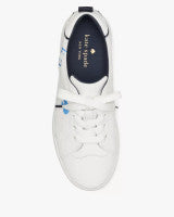 KATE SPADE Nikki Sneaker - Optic White/Tide Pool. Size 39.5