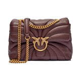PINKO Leather Shoulder Bag Love Puff Classic CL