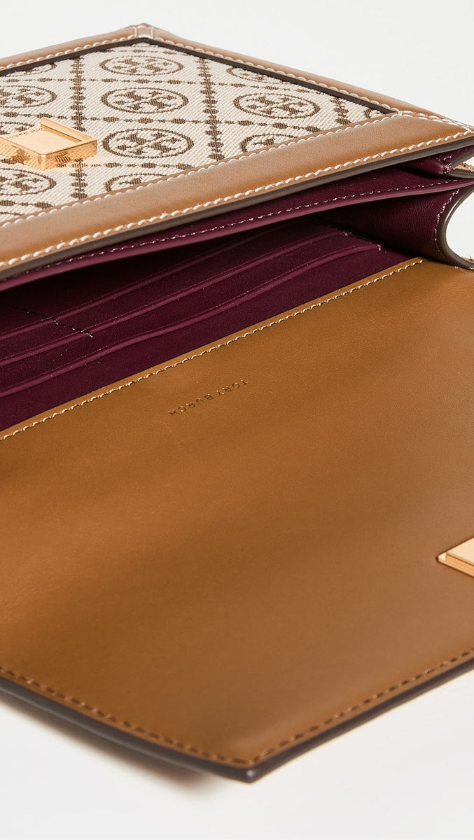 Tory Burch T Monogram Small Jacquard Shoulder Bag