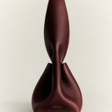 Polene Numéro Neuf East West EDITION TEXTURED Black cherry