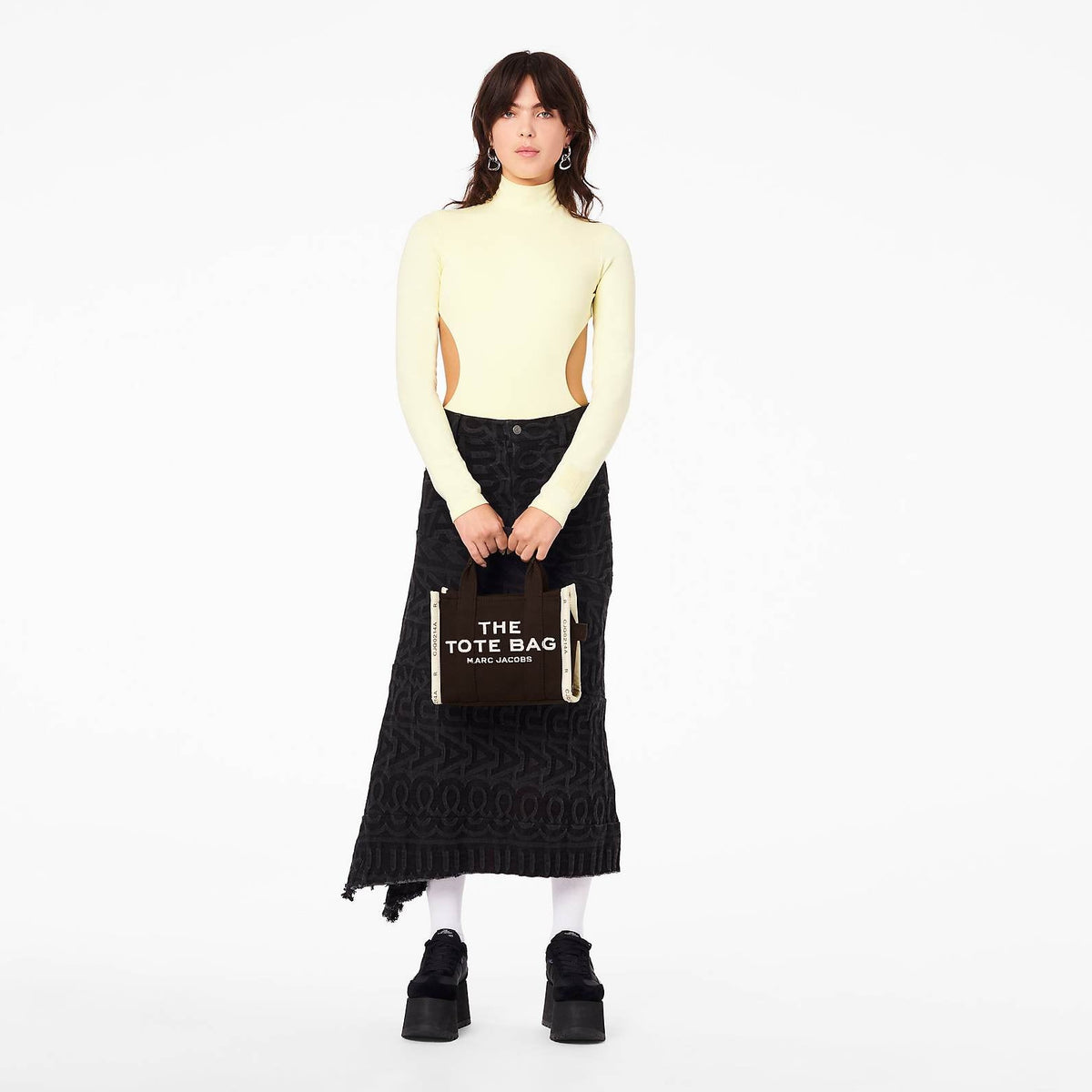 the tote bag small fabric Marc Jacobs