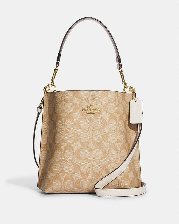 Coach Mollie 22 Bucket Bag gold