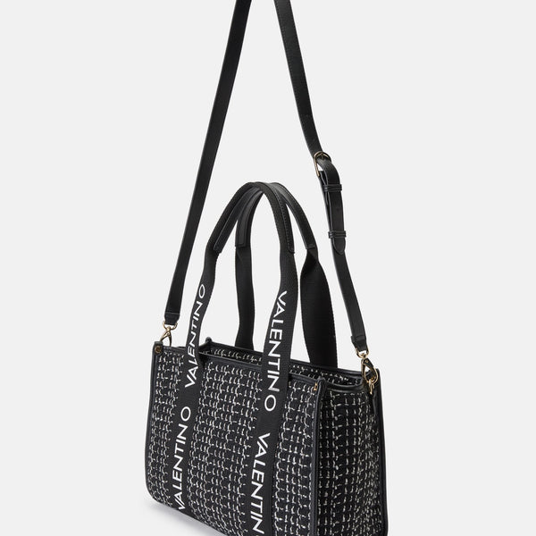 Valentino "Candle" tote bag in nero/black