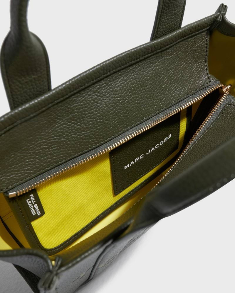 The leather small tote bag Marc Jacobs