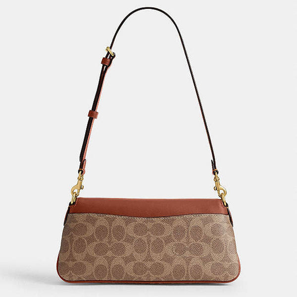 Coach Jet Shoulder Bag in signature canvas