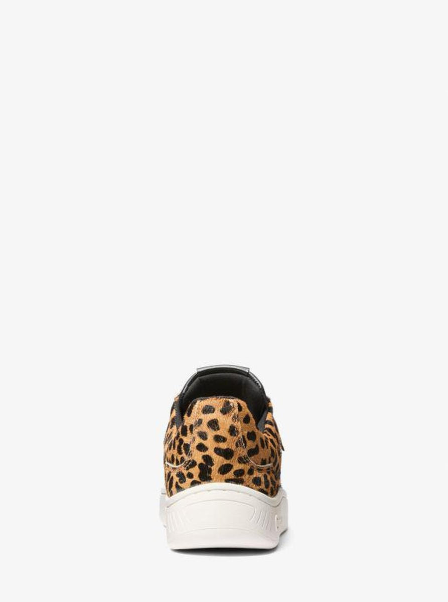 Michael Kors Sneaker Kai in Calf Hair with Leopard Print