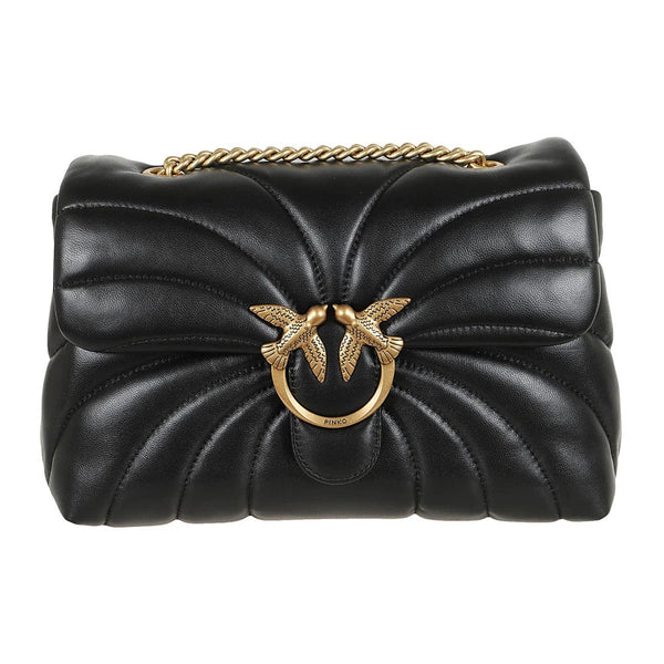 PINKO BLACK CROSS BODY BAG FOR WOMEN