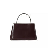 Tory Burch Britten Top Handle Bag Burgundy