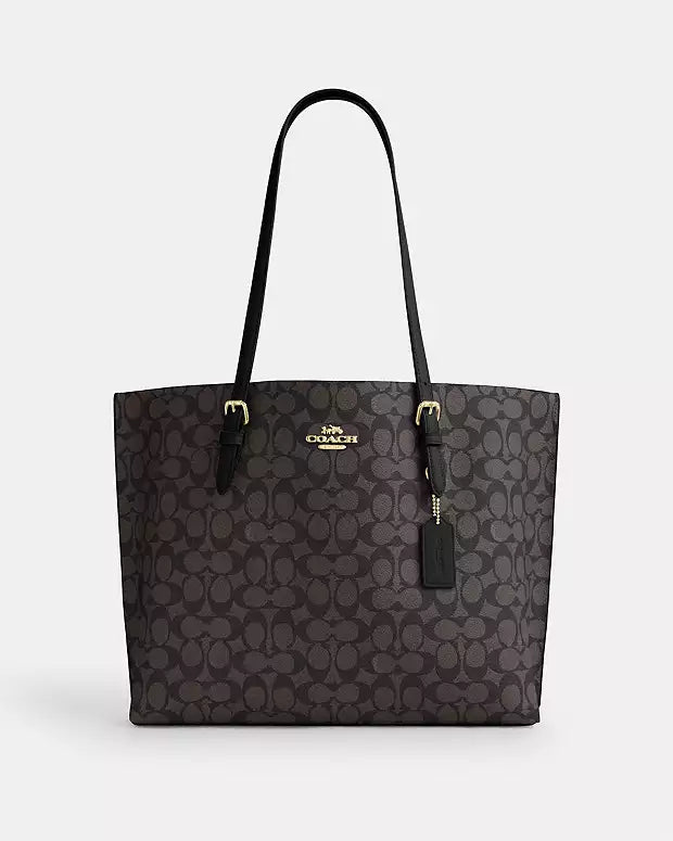 Coach Mollie Tote Bag In Signature Canvas
