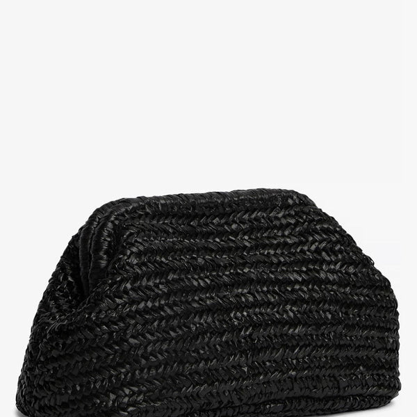 Tommy Hilfiger Braided Clutch Bag Black