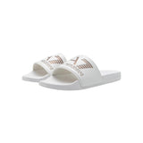 EA7 Emporio Armani Unisex Pool Slides White / Rose