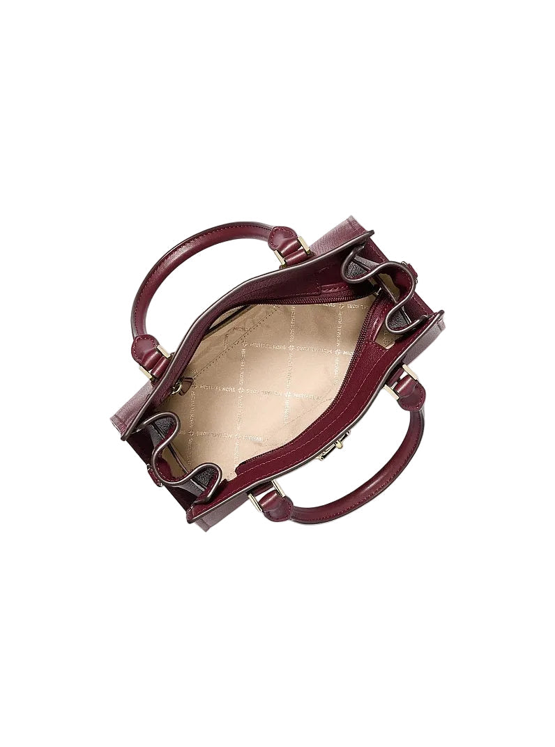 Micheal Kors Hamilton Small Leather Satchel