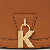 Karl Lagerfeld Logo Crossbody Bag in Havan