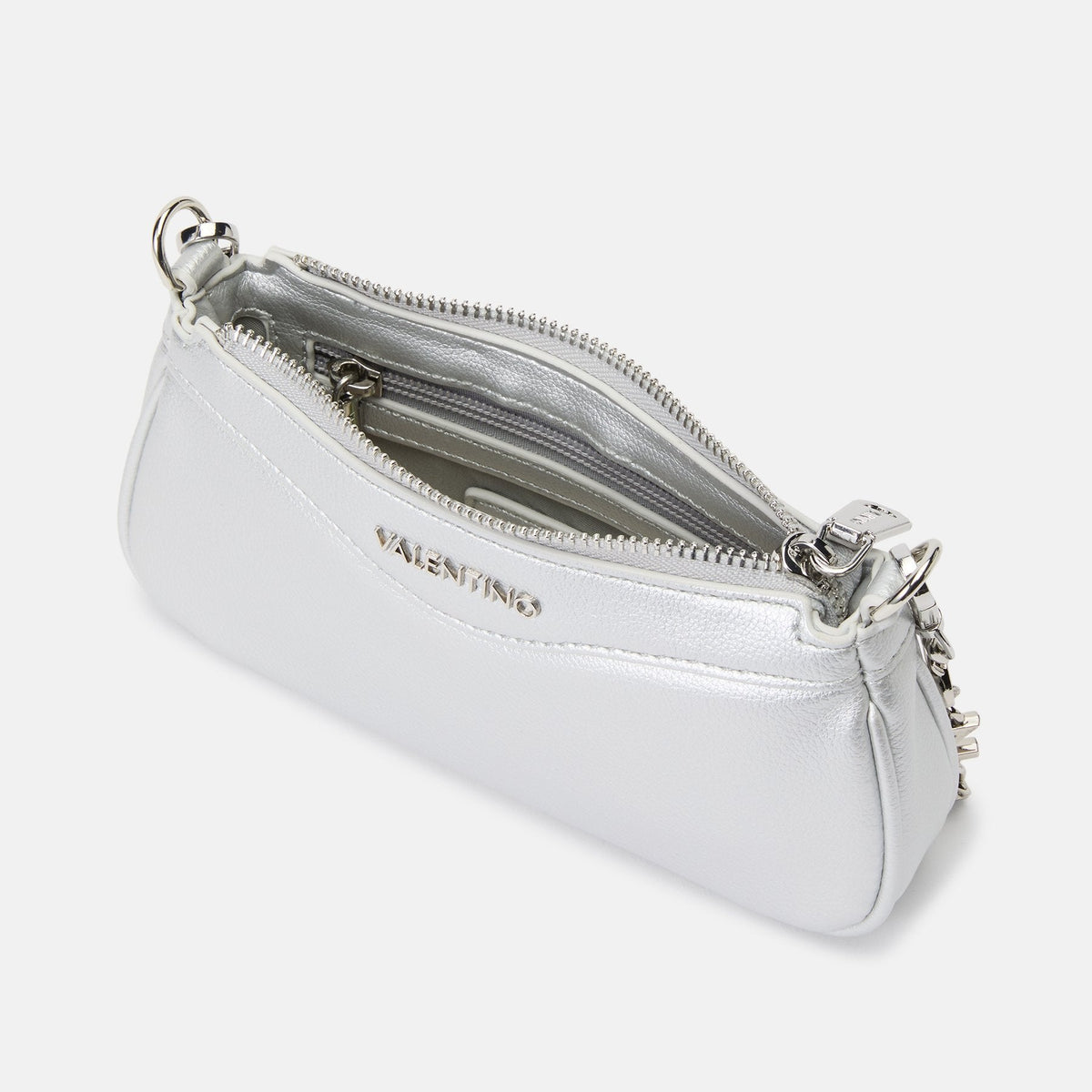 Valentino Elly Shoulder Bag in argento/silver