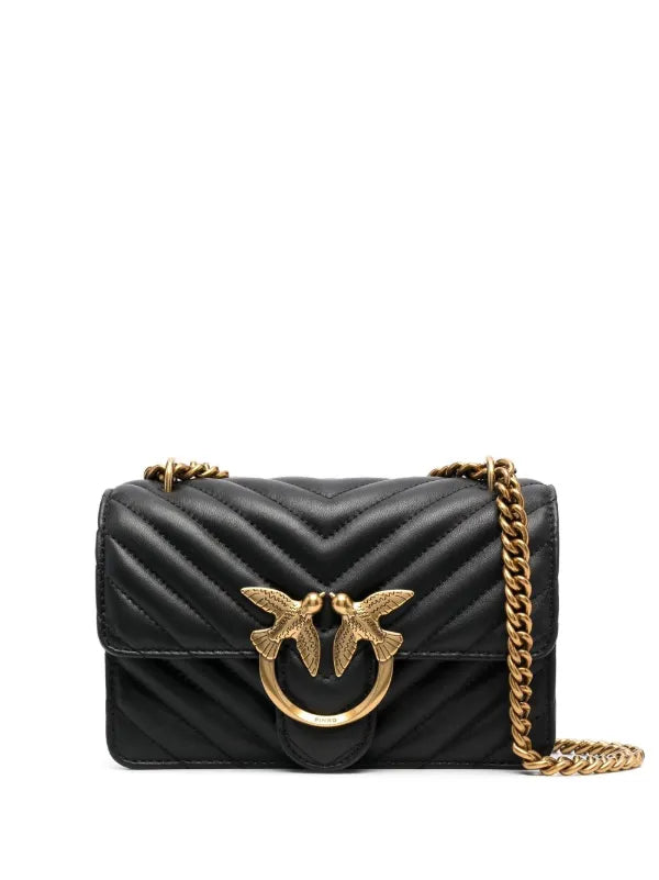 PINKO Icon Love Mini Bag with V Lining