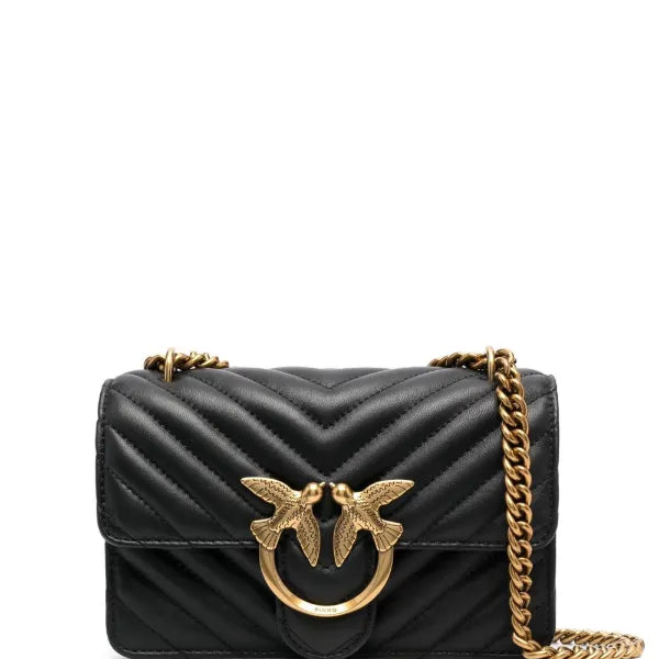 PINKO Icon Love Mini Bag with V Lining