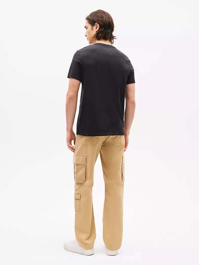 Embroidered Tommy Logo T-Shirt unisex size M