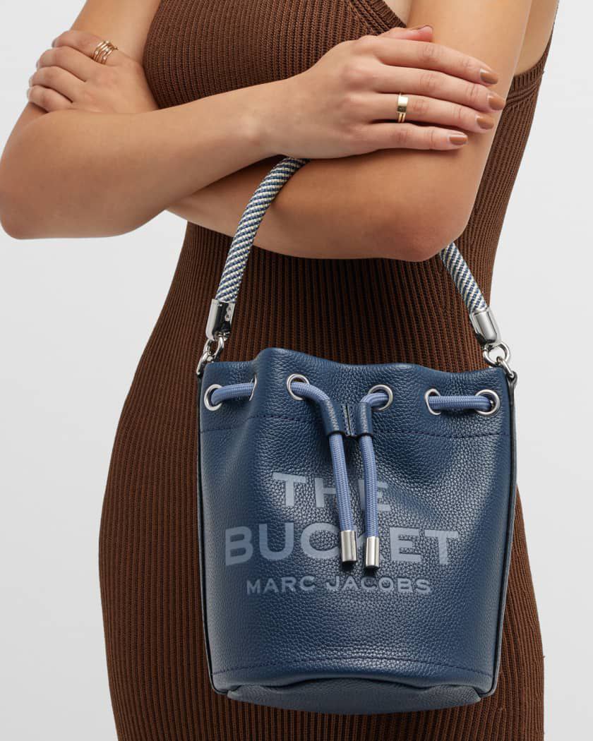 THE LEATHER BUCKET BAG MARC JACOBS