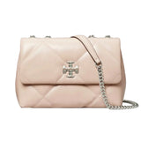 Tory Burch Kira Diamond Quilt Convertible Shoulder Bag in Soft Pink