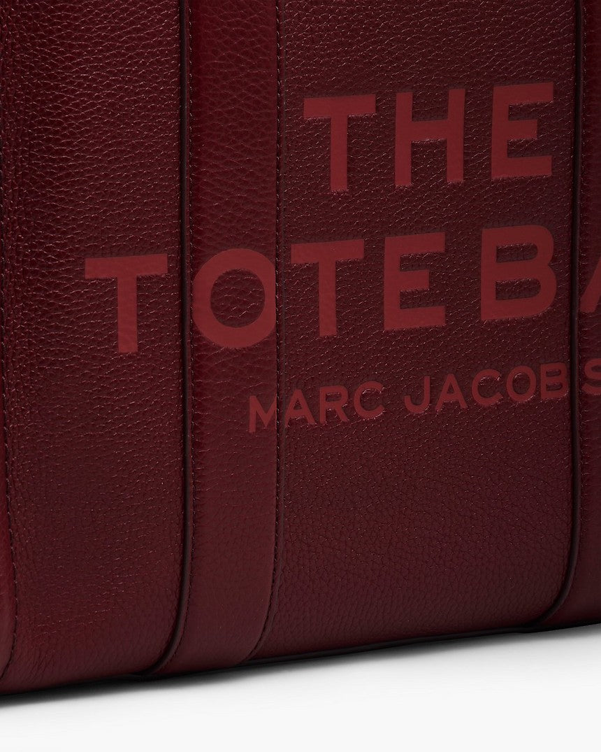 The leather medium tote bag Marc Jacobs