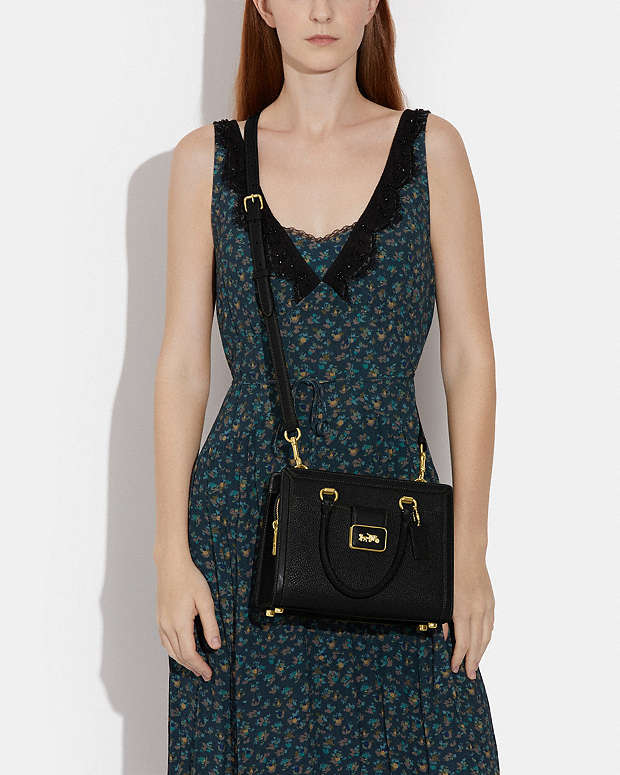 Coach Grace Carryall Gold-Black