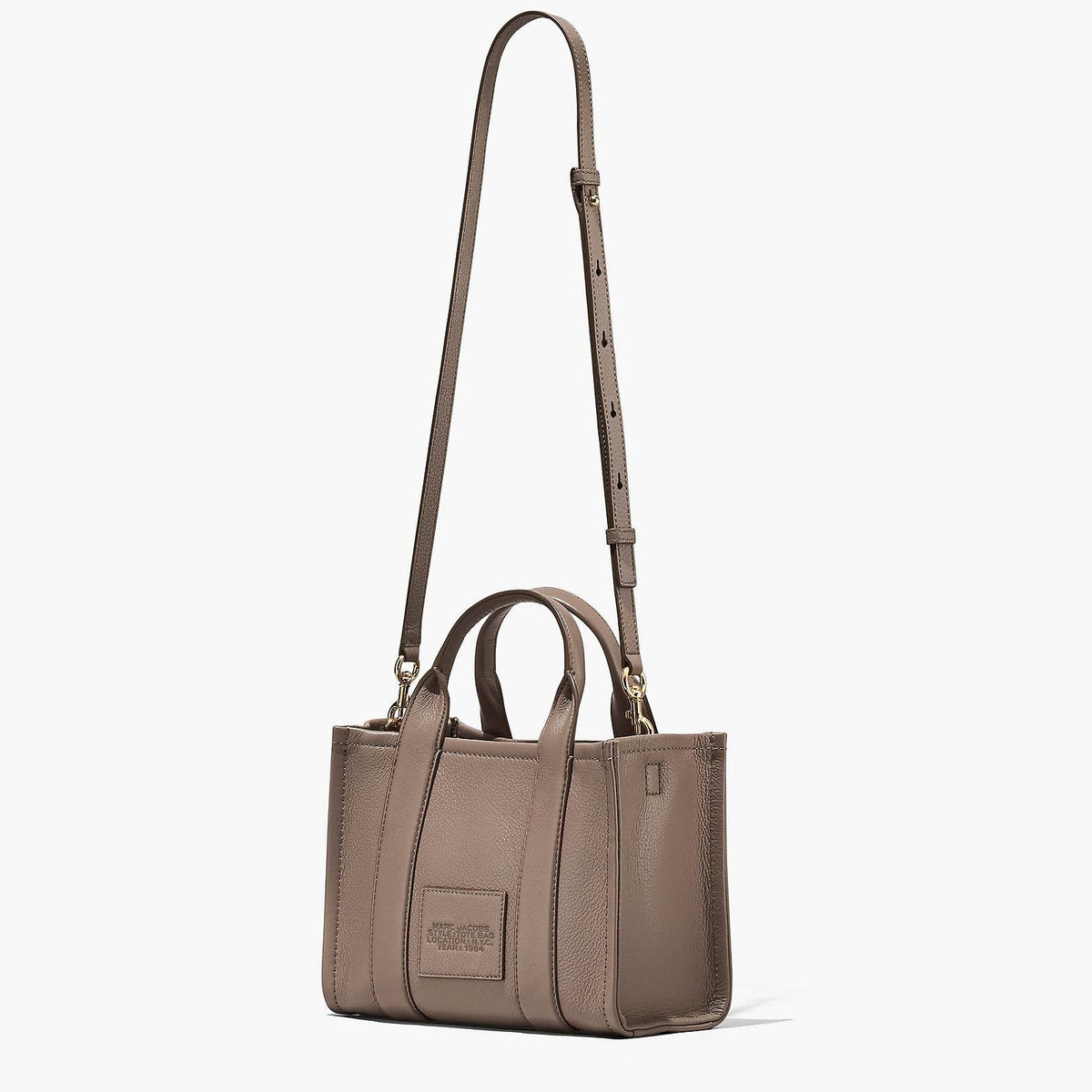 The leather small tote bag Marc Jacobs