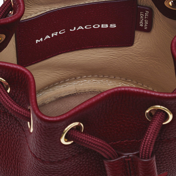 THE LEATHER BUCKET BAG MARC JACOBS
