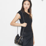 Tory Burch Mini Fleming Soft Distressed Hobo Bag