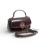 Tory Burch Britten Mini Top Handle Leather Crossbody Bag