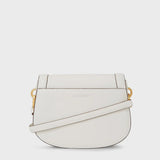 Karl Lagerfeld logo crossbody bag in white