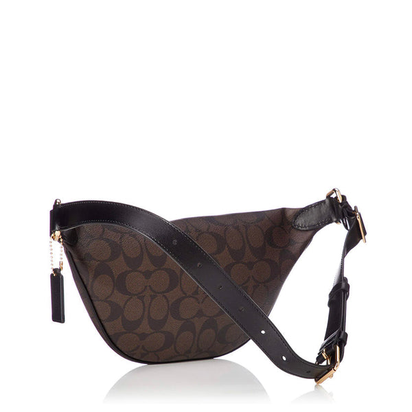 Coach Signature waist Bag Fanny Pack Brown