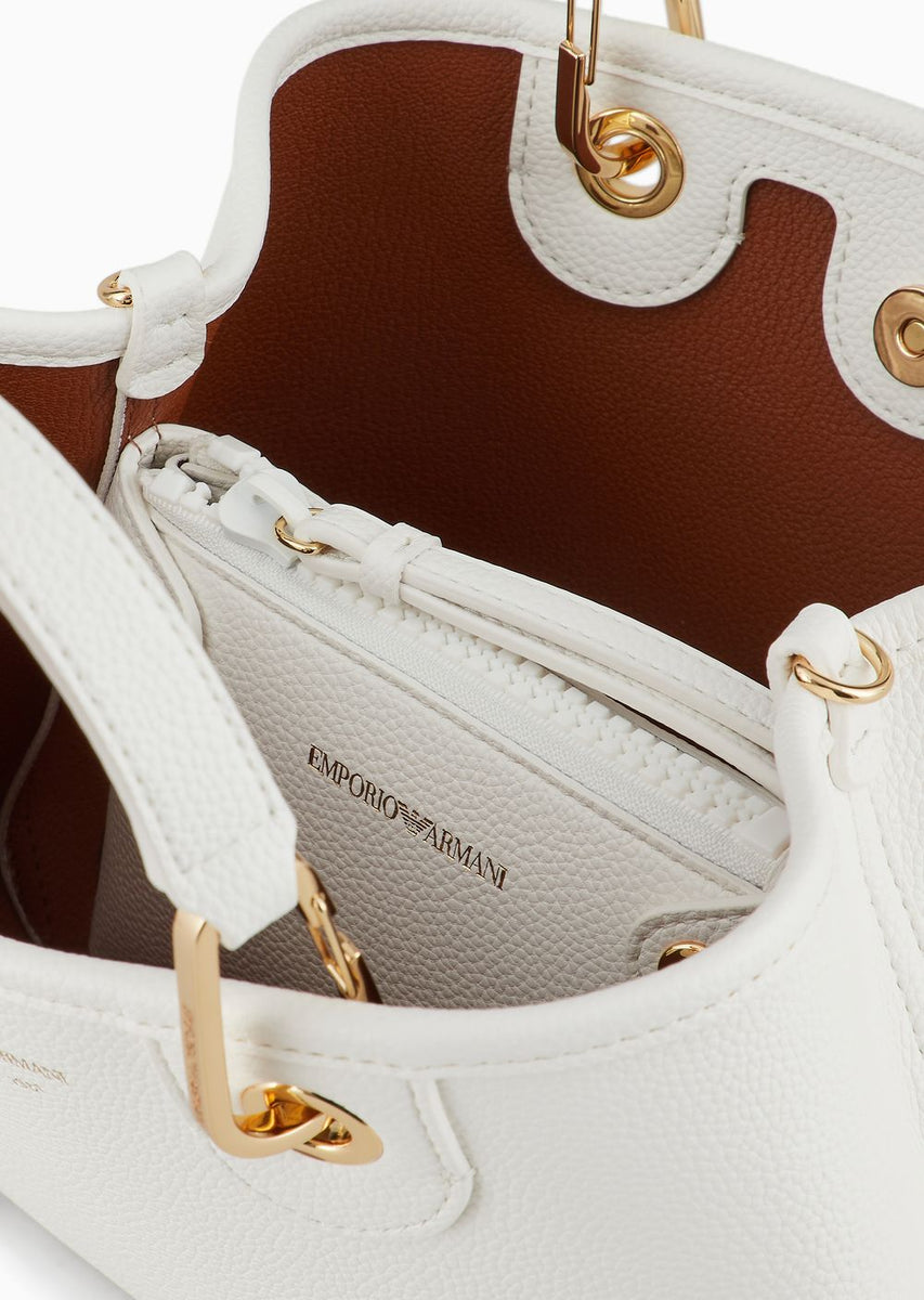 Small MyEA shopper bag with deer print Emporio Armani