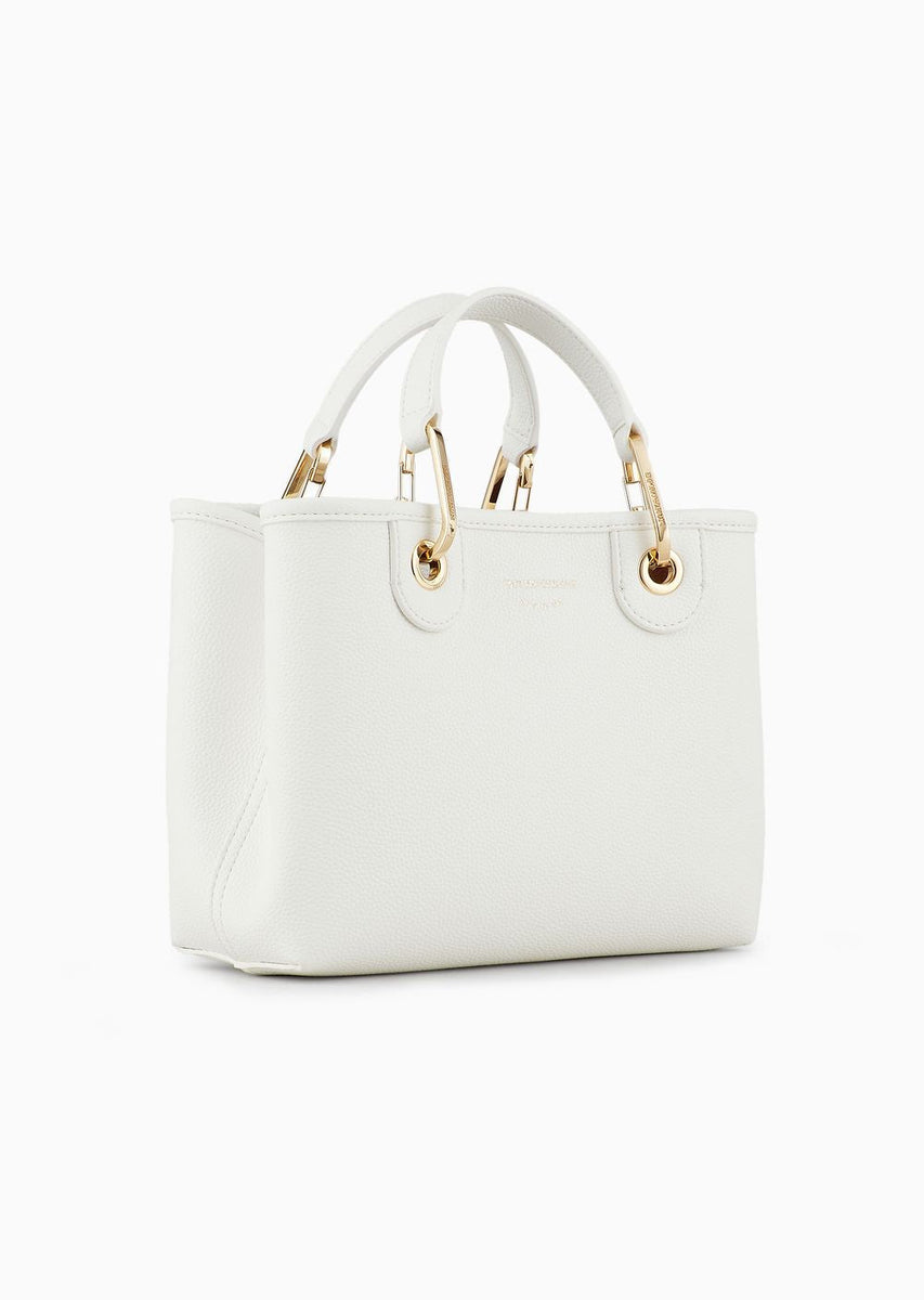 Small MyEA shopper bag with deer print Emporio Armani