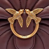 PINKO Leather Shoulder Bag Love Puff Classic CL