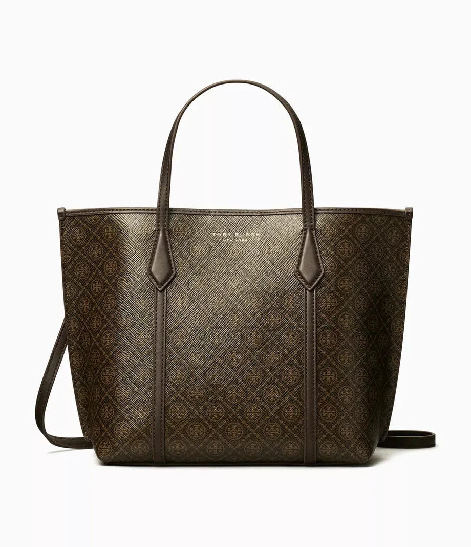 TORY BURCH Small Perry Tote Bag in Coated-canvas