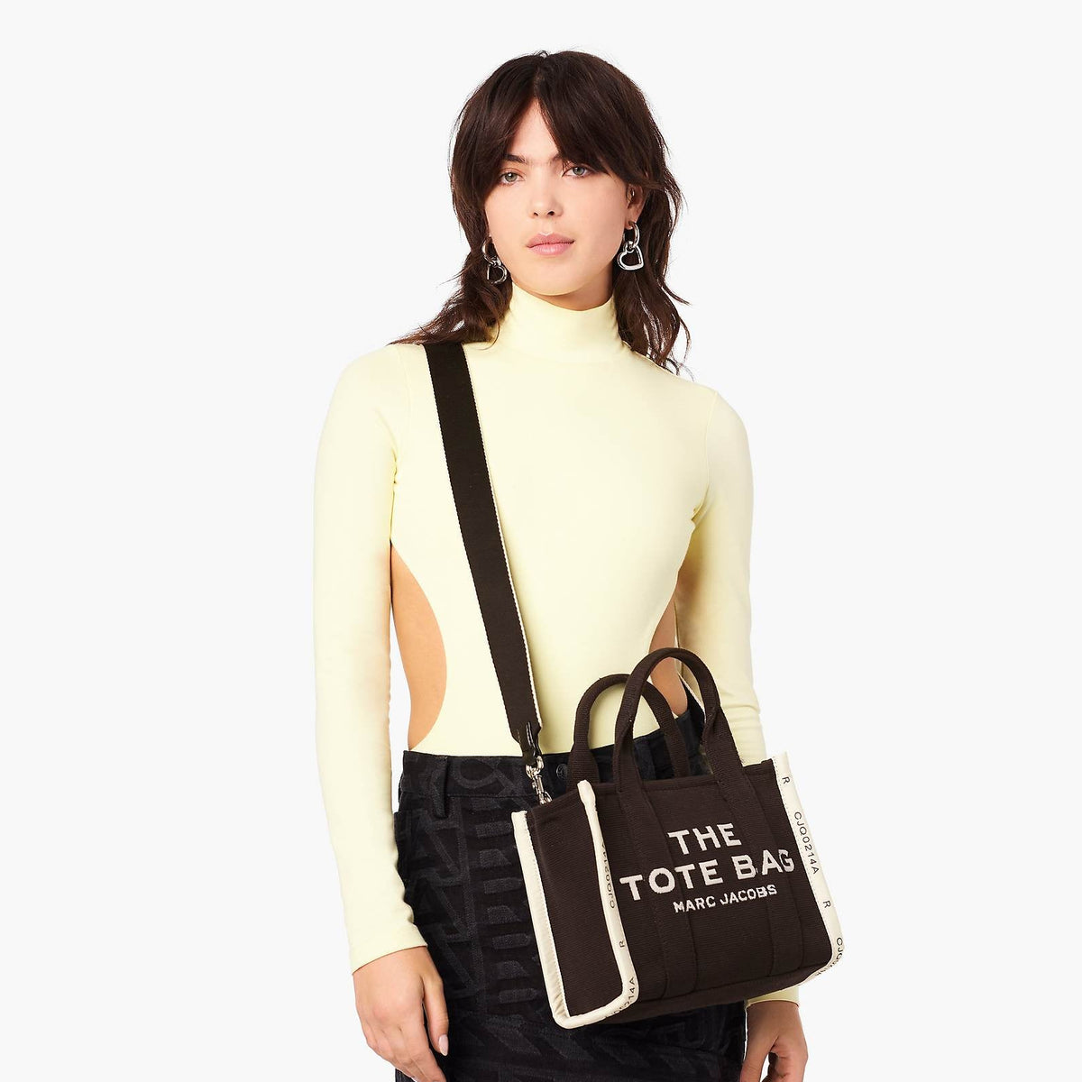 the tote bag small fabric Marc Jacobs