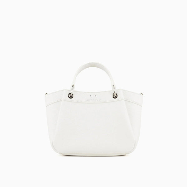 EMPORIO ARMANI SMALL SHAPED SHOPPER BAG WITH DOUBLE HANDLES