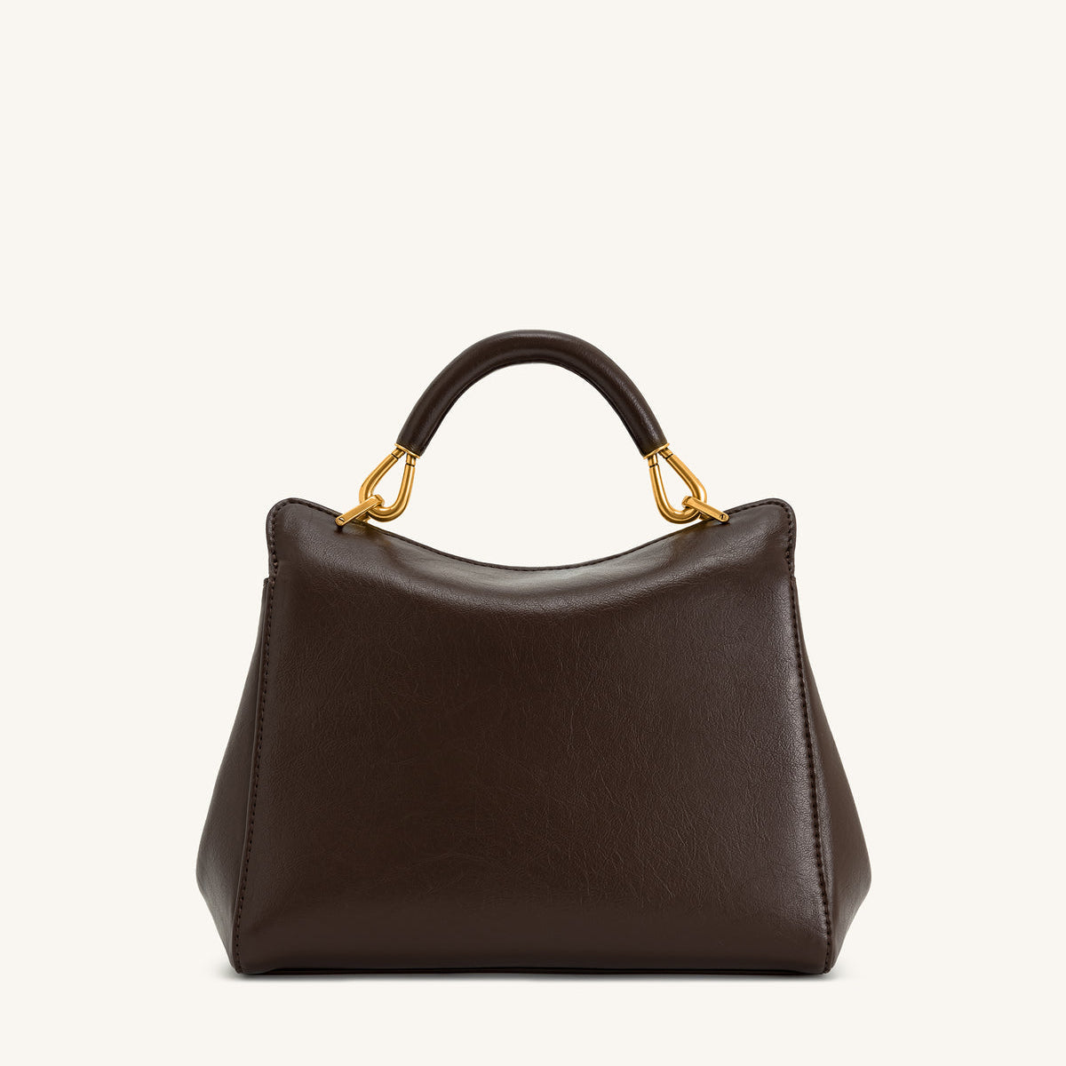 JW PEI Lucia Classic Top Handbag Dark Brown