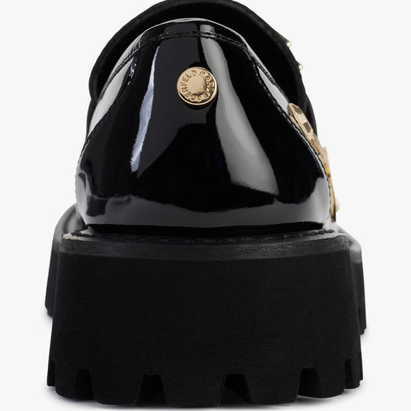 Karl Lagerfeld Paris Women's Gaston Loafer, Black, size 9