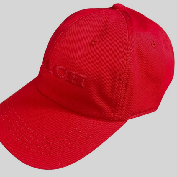 Coach Women’s Embroidered Baseball Hat in Red