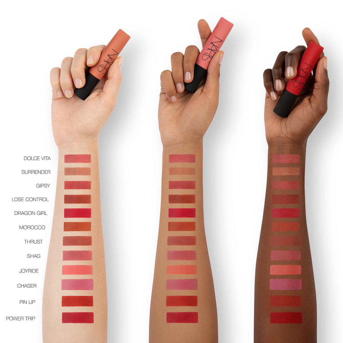 NARS AIR MATTE LIP COLOR PIN UP brick red