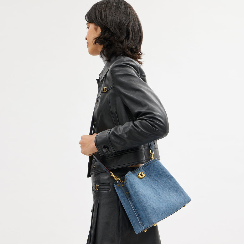 Coach Willow denim Bucket Bag