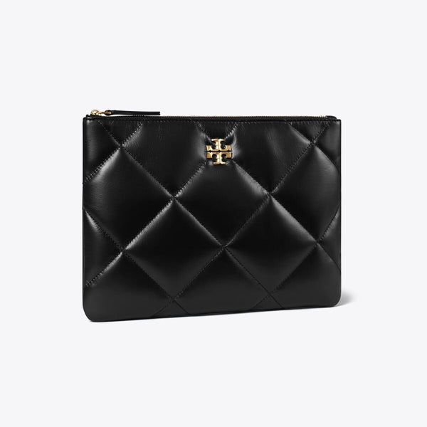 TORY BURCH KIRA DIAMOND QUILT CLUTCH BAG