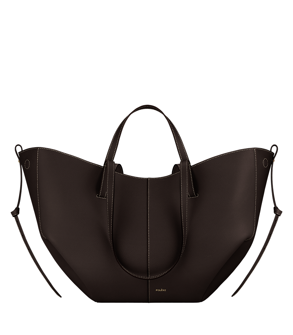 Polene Cyme edition textured ebony