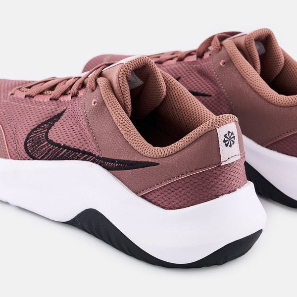 Nike Women Legend Essential 3 NN Lace Up Running Shoes, Mauve size 7M