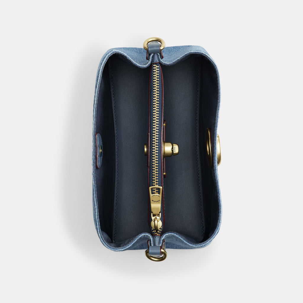 Coach Willow denim Bucket Bag